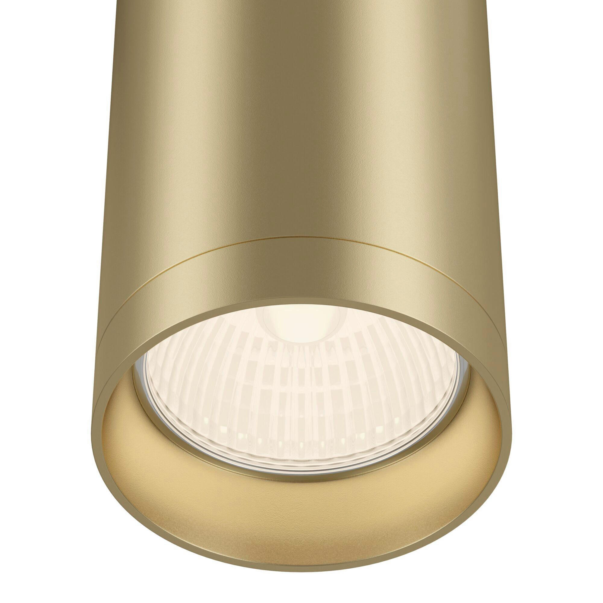 Thumbnail - Maytoni Strahler Ceiling & Wall, Gold, Metall, rund,rund, 6x13x6 cm, CE, gleichmäßige Lichtverteilung, Lampen & Leuchten...
