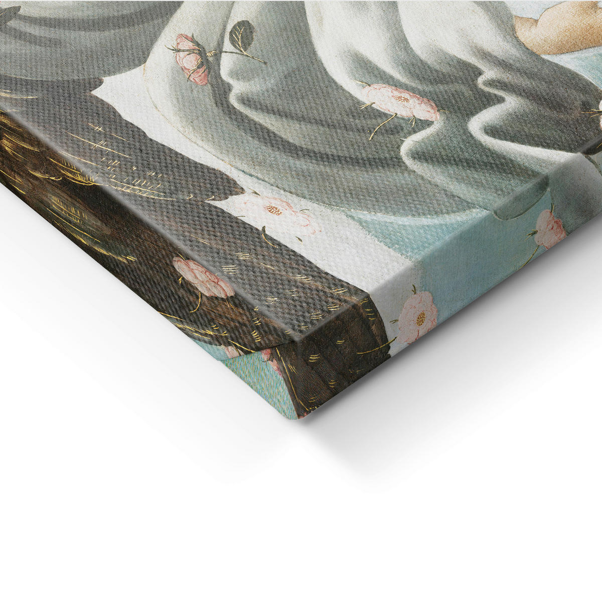 LEINWANDBILD Vintage 70/100 cm  - Multicolor, Basics, Holz/Textil (70/100cm)