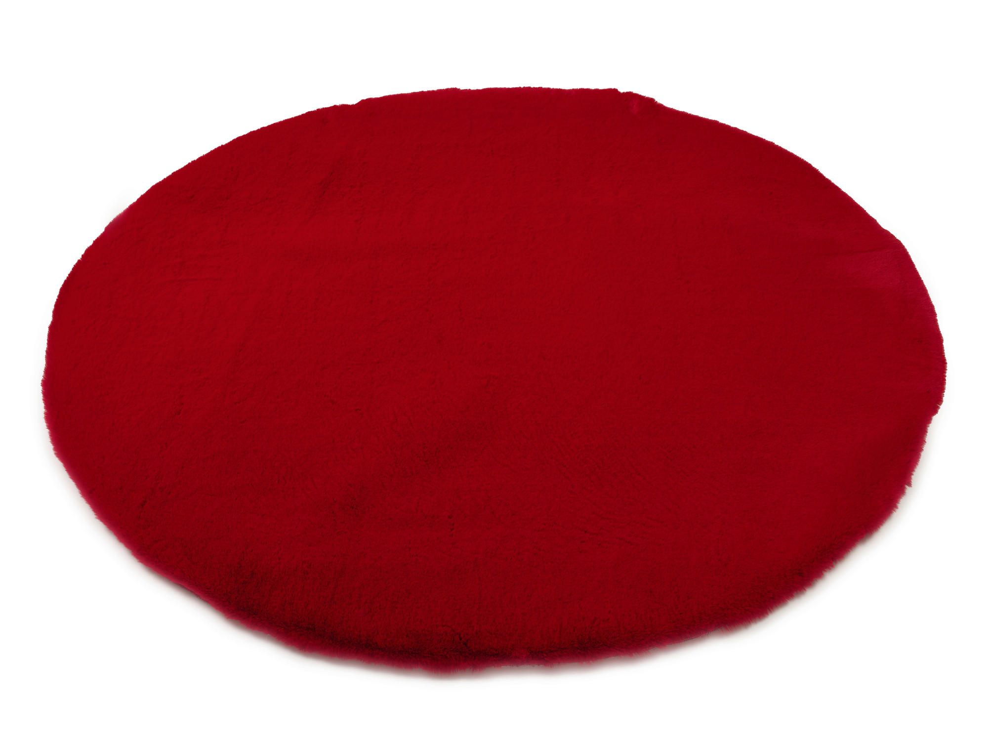 Novel Hochflorteppich Silky Haven Rot