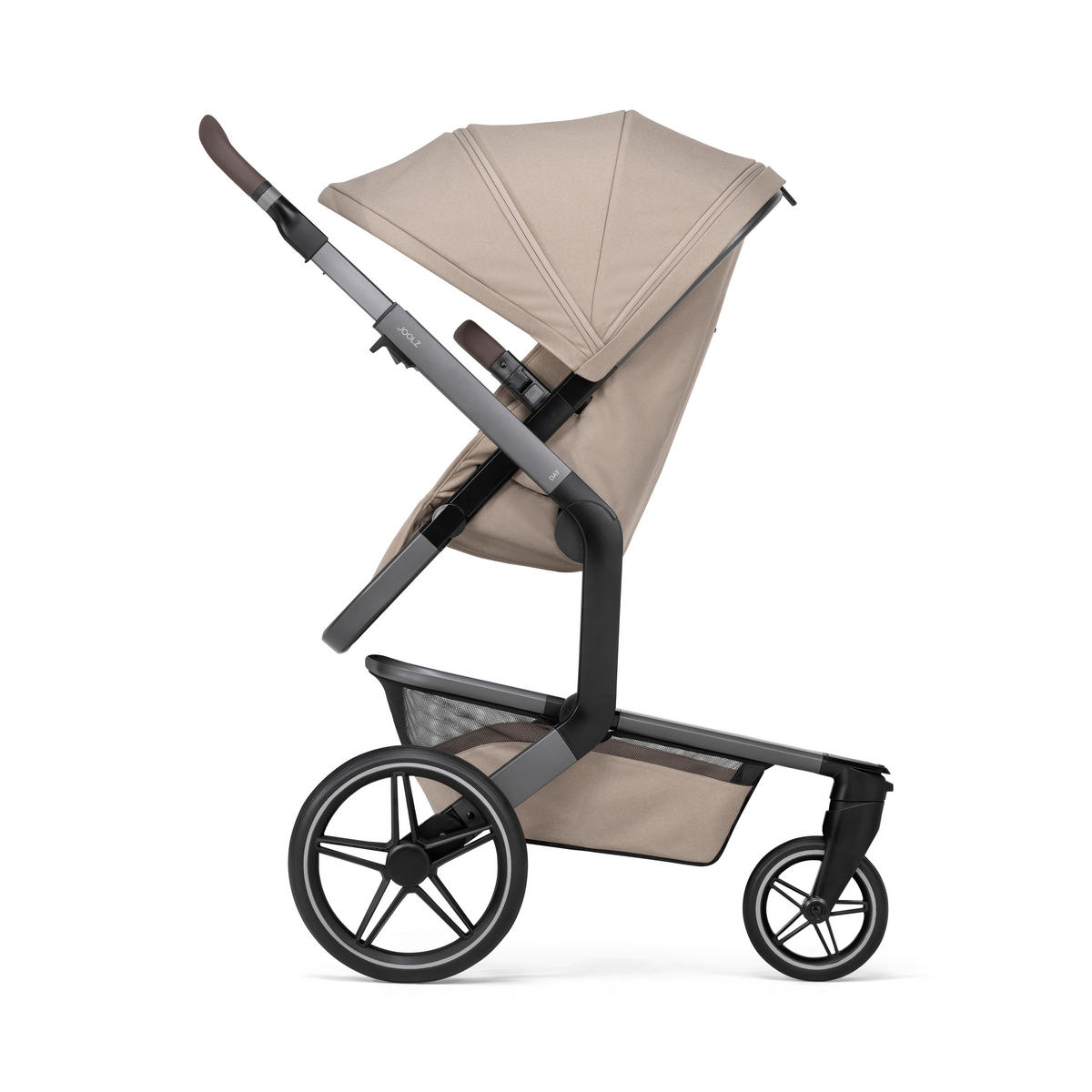 KINDERWAGEN Day 5  - Taupe/Grau, Basics, Textil/Metall (94/60/113cm) - Joolz