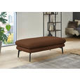 ECKSOFA in Echtleder Hellbraun  310/180 cm  - Hellbraun/Schwarz, Design, Leder/Metall (310/180cm) - Dieter Knoll