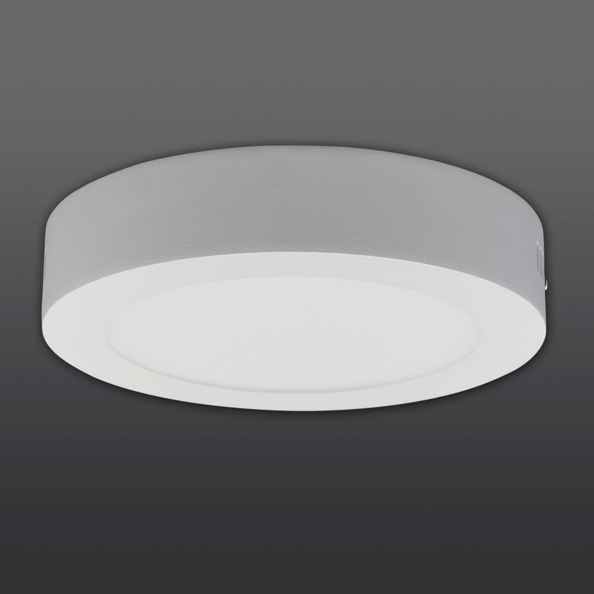 LED-DECKENLEUCHTE 17/4 cm   - Weiß, Design, Kunststoff/Metall (17/4cm) - Näve