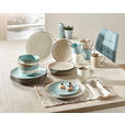 KOMBISERVICE Urban Life 24-teilig  - Türkis/Taupe, Design, Keramik - Landscape