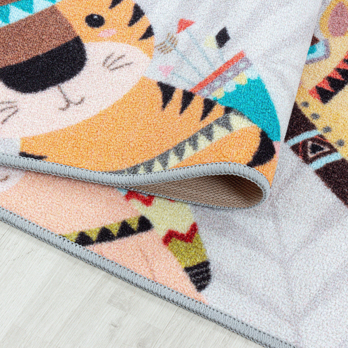 SPIELTEPPICH 160/230 cm Play 2903 grau  - Grau, Trend, Kunststoff/Textil (160/230cm)
