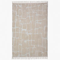 HOCHFLORTEPPICH 160/230 cm Creme rechteckig  - Creme, Basics, Kunststoff/Textil (160/230cm) - Flair Rugs