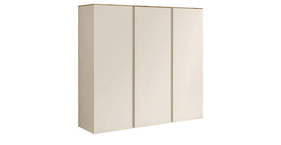 SCHUHSCHRANK 121/111/33 cm - Sandfarben/Eichefarben, Design, Holzwerkstoff (121/111/33cm) - Moderano
