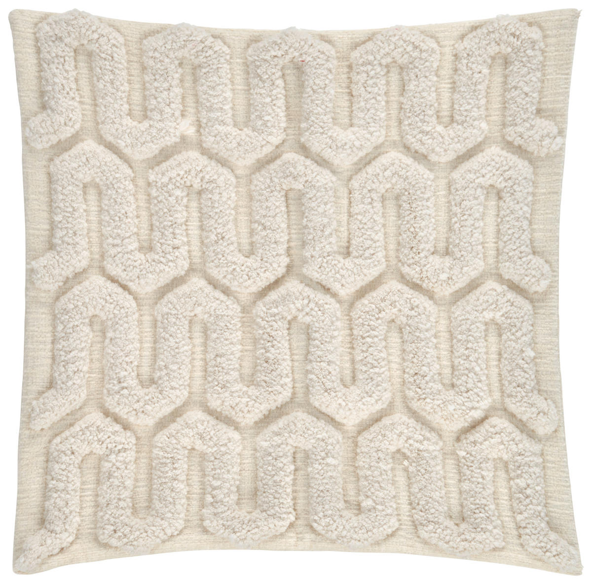 ZIERKISSEN  45/45 cm   - Weiß, KONVENTIONELL, Textil (45/45cm) - Esposa