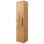 HOCHSCHRANK 35/165/37 cm - Eichefarben/Anthrazit, Design, Glas/Holz (35/165/37cm) - Dieter Knoll