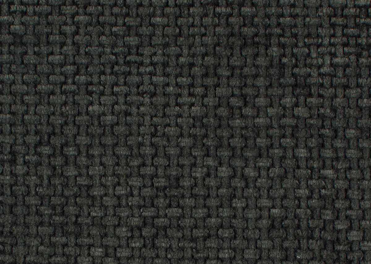 ECKSOFA in Struktur Schwarz  - Schwarz, Design, Kunststoff/Textil (205/284cm) - MID.YOU