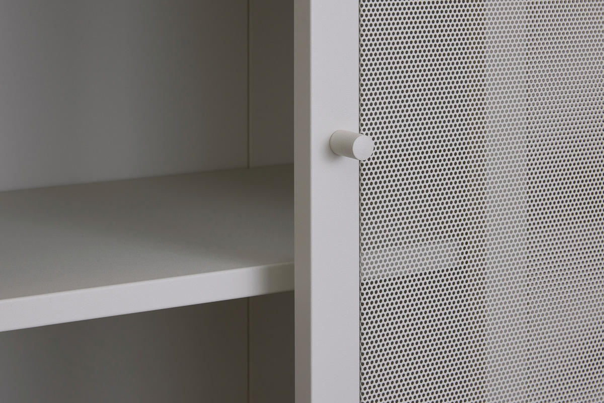 HIGHBOARD  in 90/180/40 cm  - Greige, Basics, Metall (90/180/40cm) - Boxxx