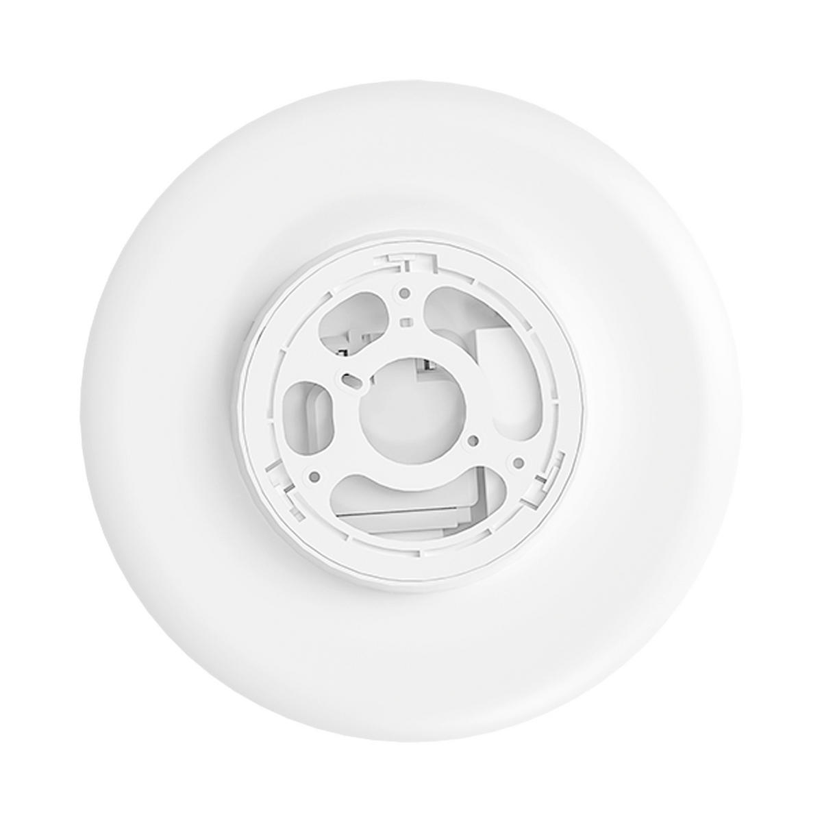 LED-DECKENLEUCHTE Serenova 28/6,5 cm   - Weiß, Design, Kunststoff (28/6,5cm) - Nordlux