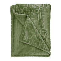 PLÉD, polyester, 220/240 cm - zelená/lesní zelená, Design, textil (220/240cm) - Esprit