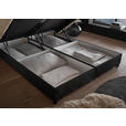BOXBETT 180/200 cm,  in Kaschmir, gepolstertes Kopfteil, Bettkasten, Matratzen, H3 + H4 = fest + sehr fest  - Kaschmir/Schwarz, Design, Kunststoff/Textil (180/200cm) - Esposa