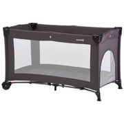 REISEBETT Dunkelgrau - Dunkelgrau, Basics, Kunststoff/Textil (120/60/74cm) - MY BABY LOU