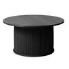 SOFFBORD i trämaterial 90/90/45 cm  - svart, Trend, trämaterial (90/90/45cm) - home24