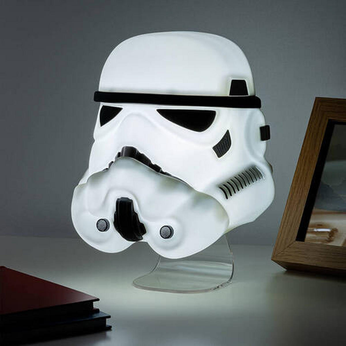 LED-DEKOLEUCHTE Star Wars 19.7/22.24/15 cm   - Schwarz/Weiß, Basics, Kunststoff (19.7/22.24/15cm) - Star Wars