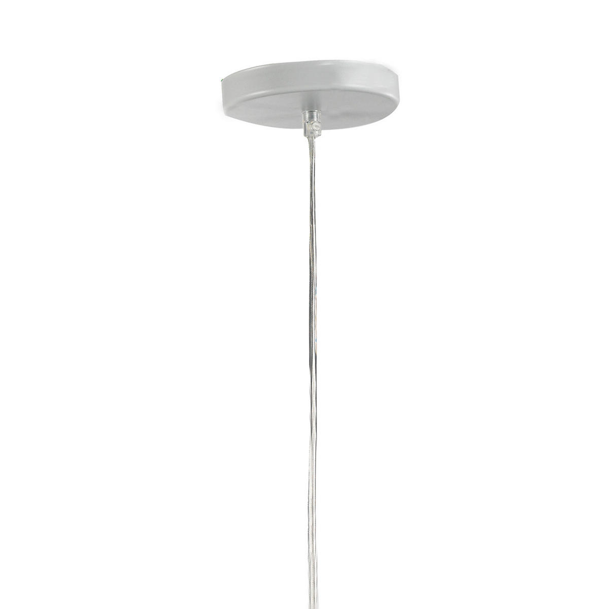 HÄNGELEUCHTE 40/90 cm  - Weiß, Design, Metall (40/90cm)