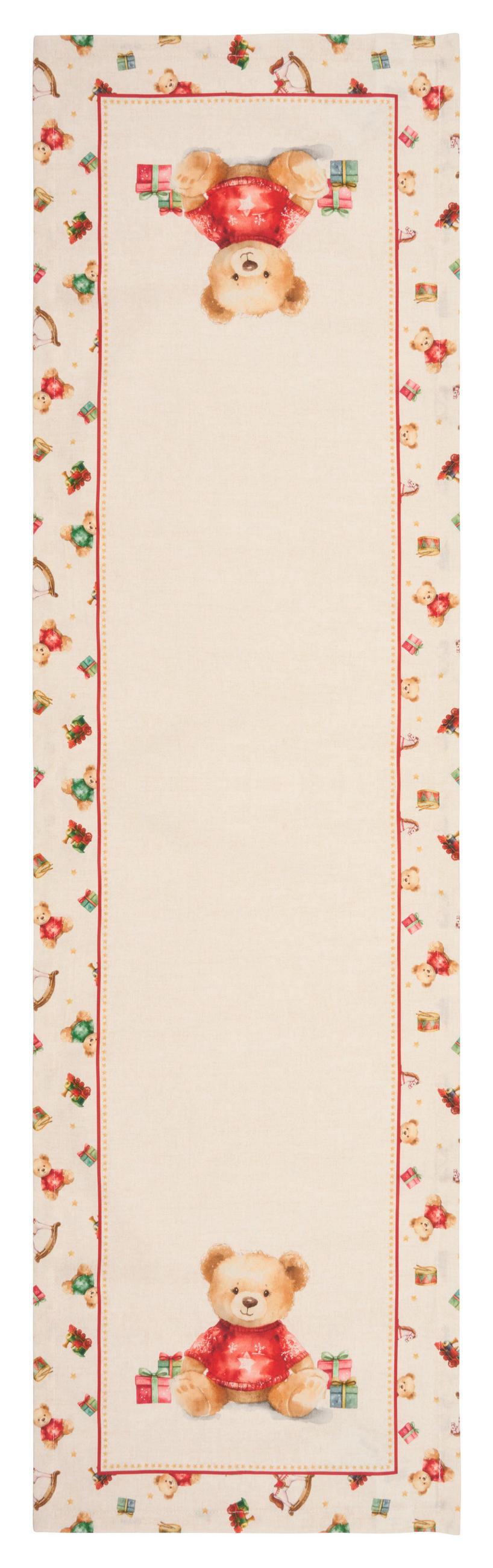 TISCHLÄUFER Textil Flachgewebe Perlmutt 40/140 cm  - Perlmutt, Basics, Textil (40/140cm) - Esposa