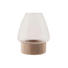 DEKOVASE - Glas/Holz (16cm) DEKOVASE - Glas/Holz (16cm)