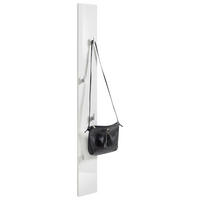 GARDEROBENPANEEL 14/115/2 cm  - Weiss Hochglanz, Konventionell, Holzwerkstoff (14/115/2cm) - Xora