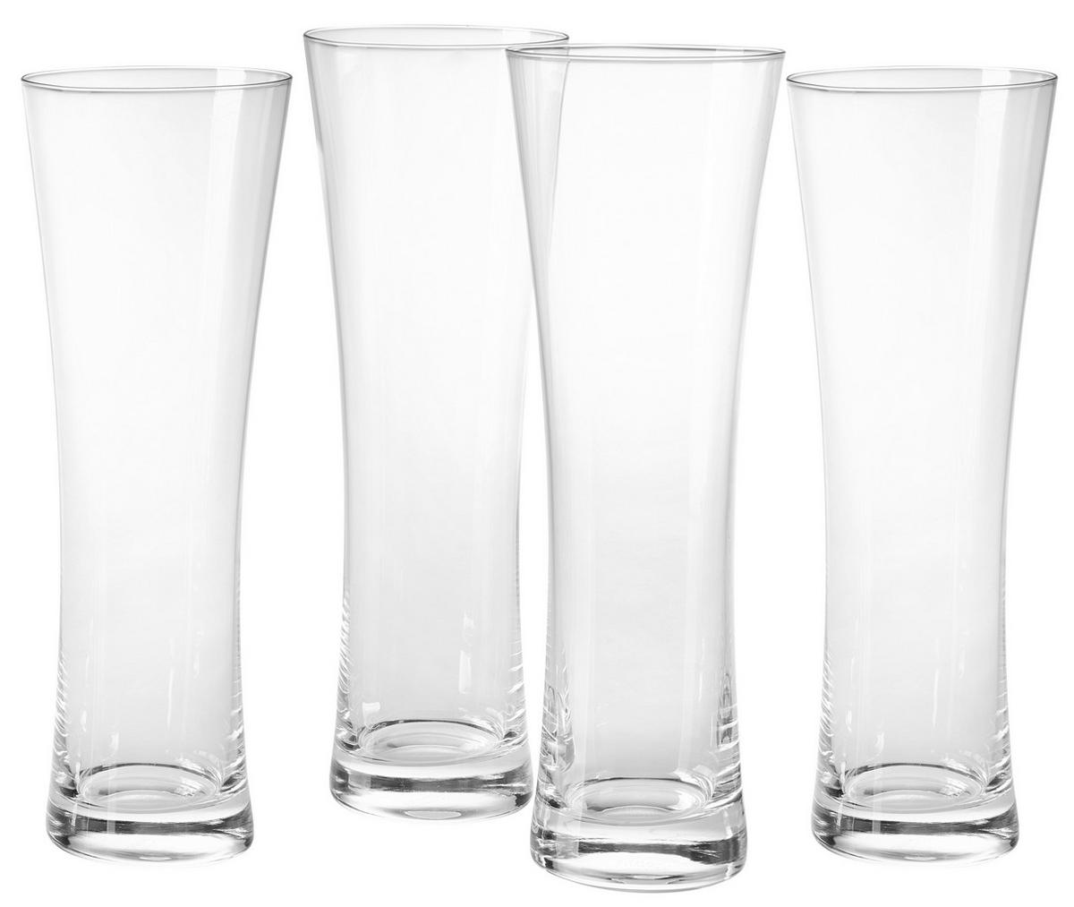 GLÄSERSET Beer Basic  4-teilig  - Klar, KONVENTIONELL, Glas (8,550/25,5cm) - Schott Zwiesel