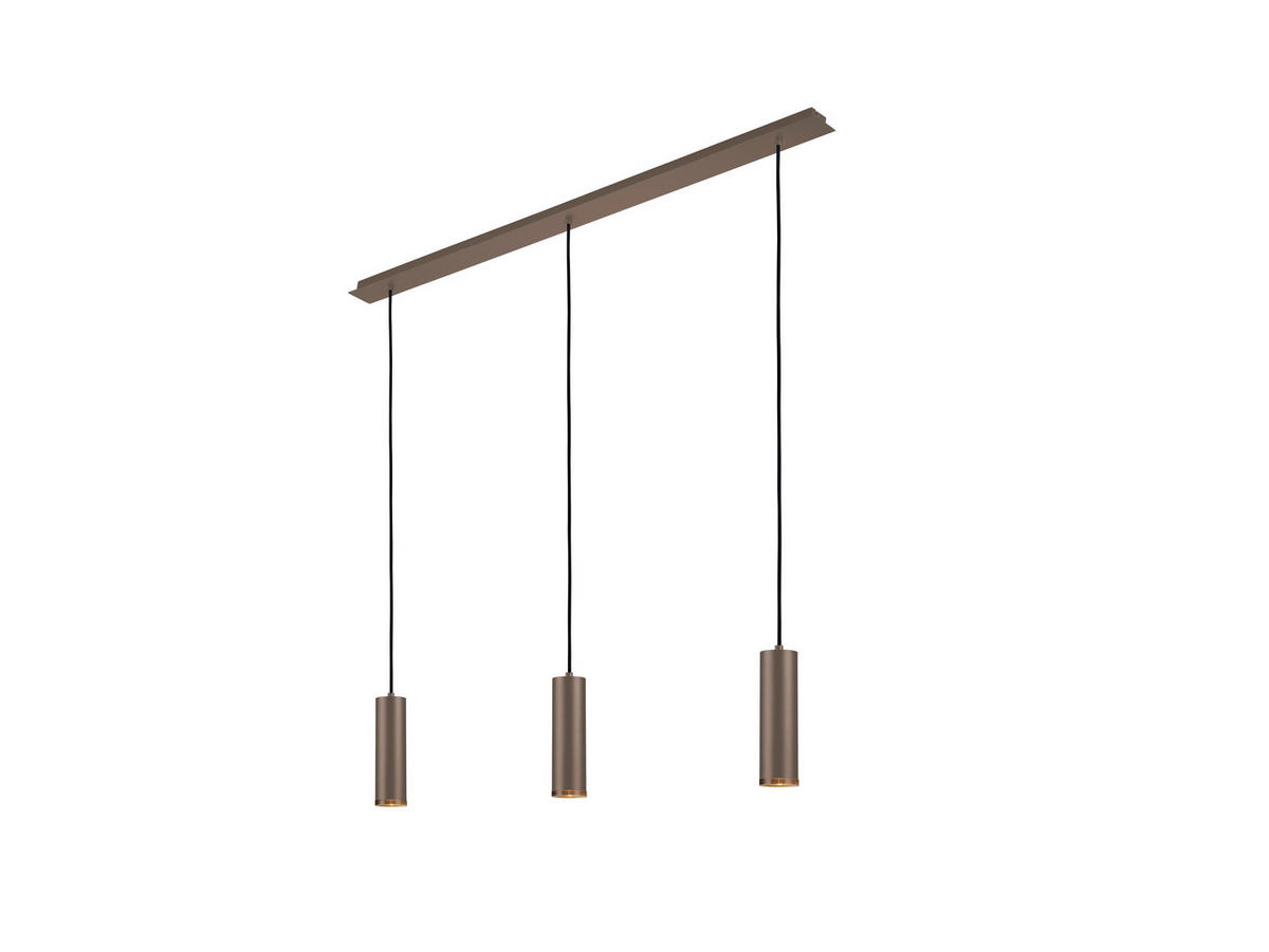 HÄNGELEUCHTE 120/150 cm  - Taupe, Design, Metall (120/150cm) - Hell