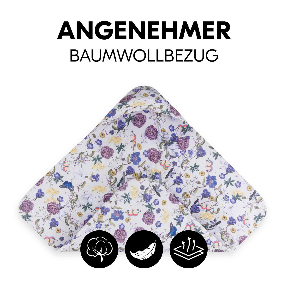 EINSCHLAGDECKE Snuggle so Cosy      - Beige, Basics, Textil (75/0,6/75cm) - Hauck