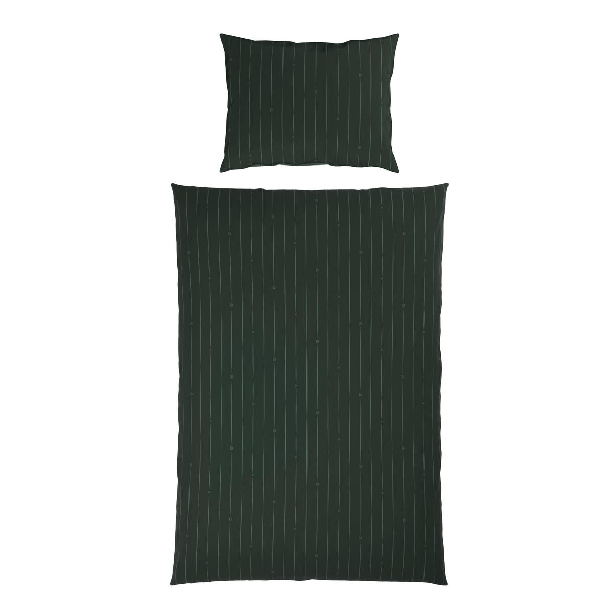 WENDEBETTWÄSCHE STRIPES DK Satin 150/210 cm  - Grün, Design, Textil (150/210cm) - Dieter Knoll
