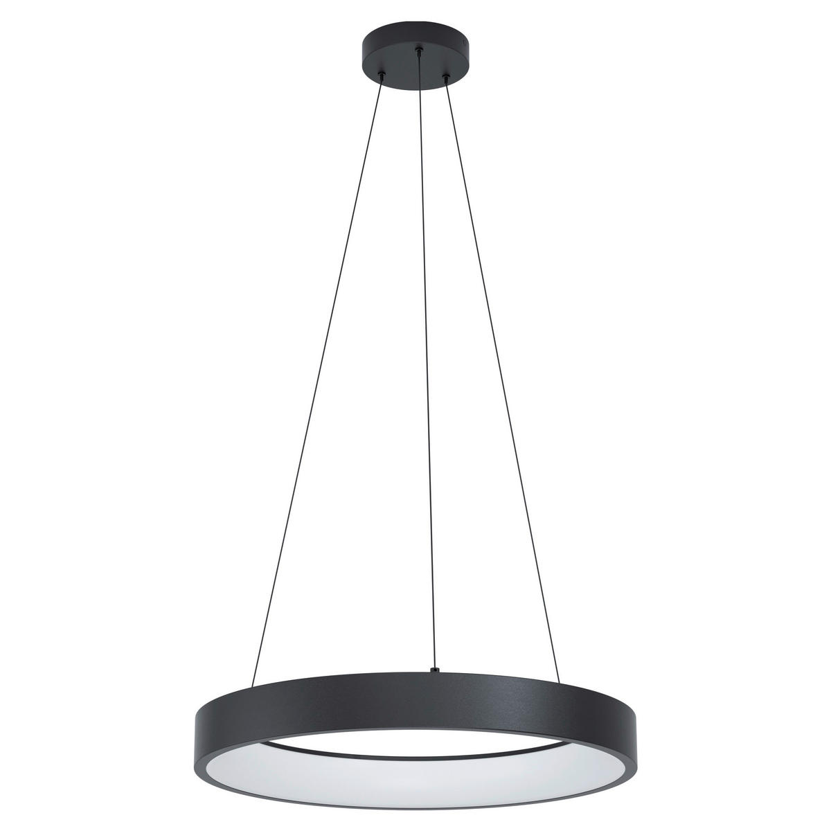 LED-HÄNGELEUCHTE 60/110 cm   - Schwarz, Design, Kunststoff (60/110cm) - Eglo