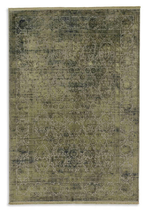 WEBTEPPICH 80/150 cm Velvet 6665/79 D.194 035 Olivgrün  - Olivgrün, Basics, Textil (80/150cm) - Schöner Wohnen