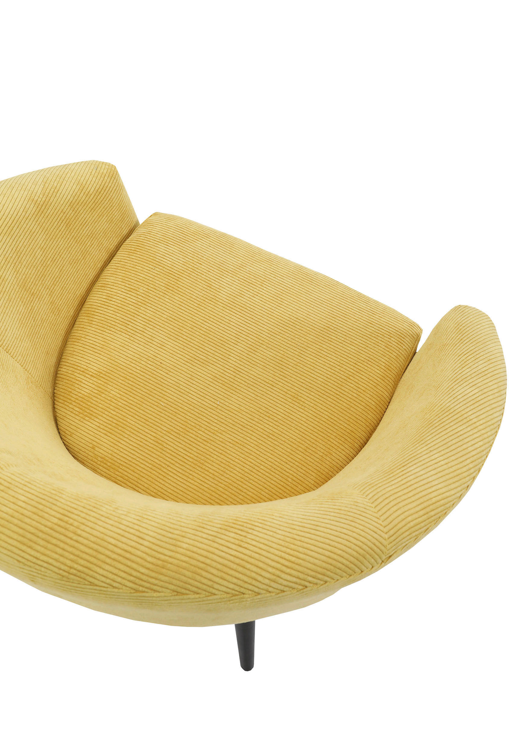 KŘESLO, textil, žlutá - černá/žlutá, Design, dřevo/textil (73/73/66cm) - Niels Andersson