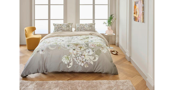 BETTWÄSCHE Satin 140/200 cm  - Braun, Design, Textil (140/200cm) - Novel