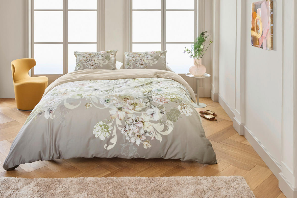 BETTWÄSCHE Satin 140/200 cm  - Braun, Design, Textil (140/200cm) - Novel