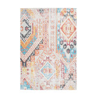 PLOCHO TKANÝ KOBEREC, 120/170 cm, viacfarebná, oranžová - oranžová/viacfarebná, Konventionell, textil (120/170cm)