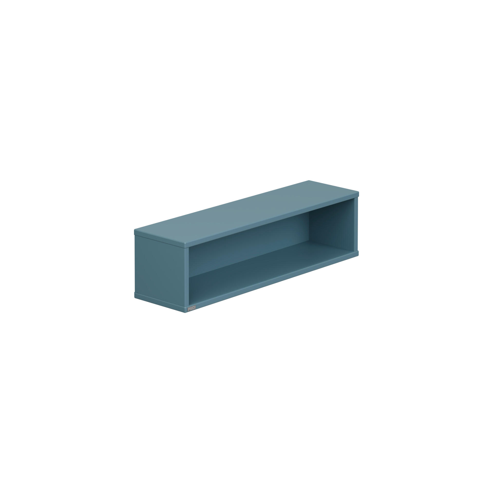 WANDREGAL Olli Wandbox Blau  - Blau, Basics, Holzwerkstoff (70,0/18,5/18,7cm) - Paidi