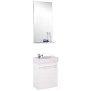 BADEZIMMER - Weiß, Design, Glas/Keramik (43/26cm) - Xora