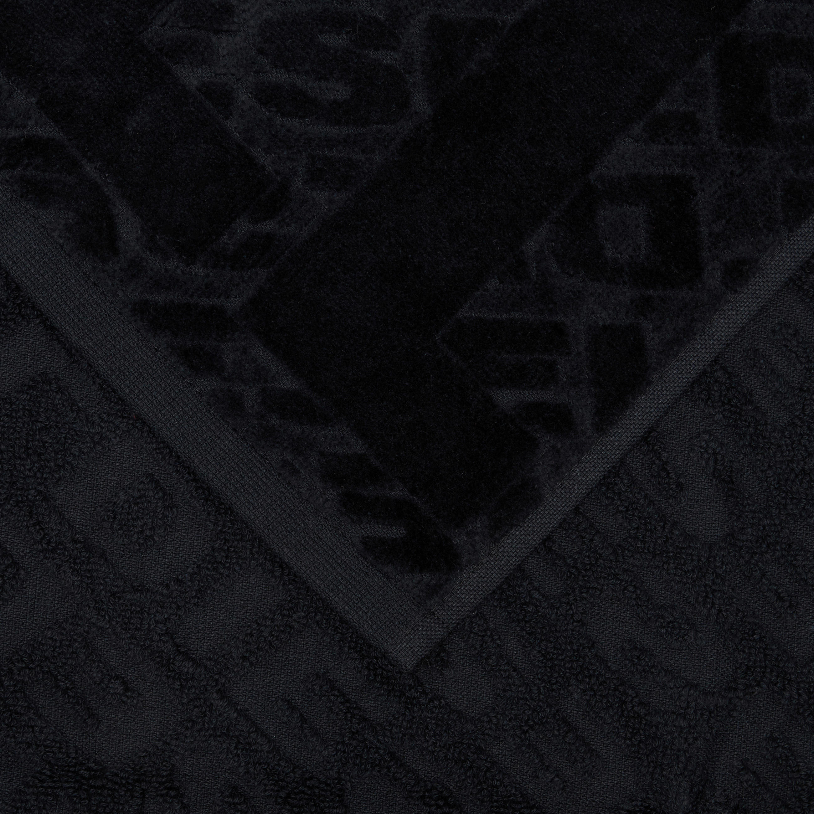 SADA RUČNÍKŮ A OSUŠEK, černá - černá, Basics, textil - Diesel