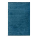 HOCHFLORTEPPICH 67/130 cm Salerno Blau  - Blau, Basics, Textil (67/130cm) - Novel