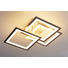 LED-DECKENLEUCHTE - Silberfarben, Design, Kunststoff/Metall (50/17cm) - Novel