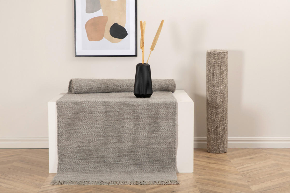 LÄUFER 80/250 cm  - Grau, LIFESTYLE, Textil (80/250cm) - P & B