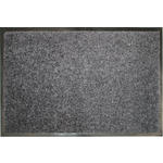 FUßMATTE 60/90 cm Proper Tex uni  - Blau/Grau, KONVENTIONELL, Textil (60/90cm) - Esposa