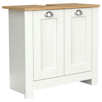 WASCHBECKENUNTERSCHRANK 65/60/30 cm  - Honigeiche/Eichefarben, MODERN, Holzwerkstoff/Metall (65/60/30cm) - MID.YOU