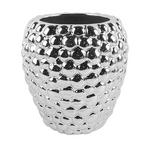 VASE 18.1 cm  - Silberfarben, LIFESTYLE, Keramik (17,4/18,1cm) - Ambia Home