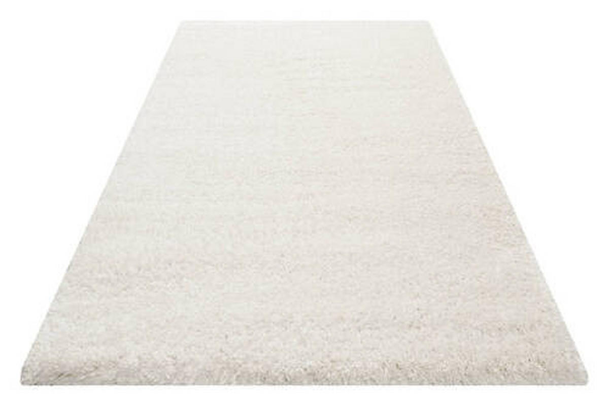 HOCHFLORTEPPICH 80/150 cm Smilla Weiß  - Weiß, Design, Textil (80/150cm) - Novel