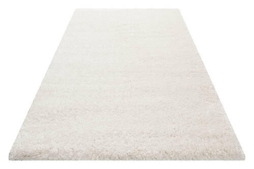 Thumbnail - Wecon Home Basic Hochflorteppich Smilla, Weiß, Textil, Uni, rechteckig, 80x150 cm, Textiles Vertrauen - Oeko-Tex®, für F...