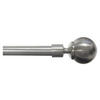 GARDINSTÅNGSET 120-210 cm  - stålfärgad, Basics, metall (120-210cm)