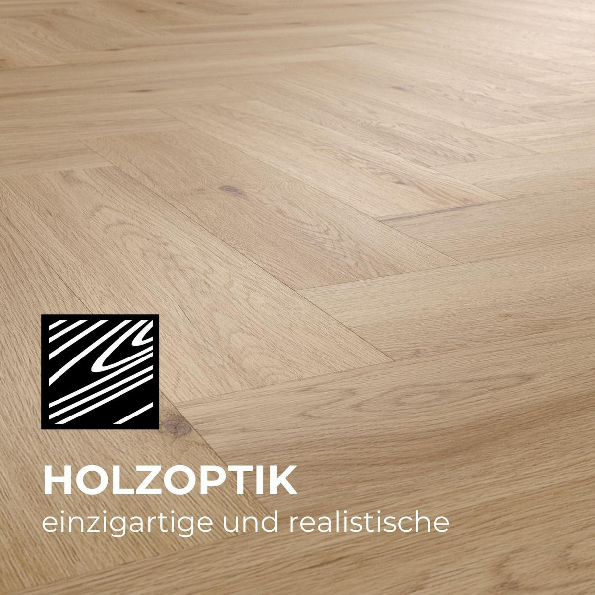 VINYLBODEN Chevron Arvada  per  m² - Design, Kunststoff (60/12/0,45cm) - Venda