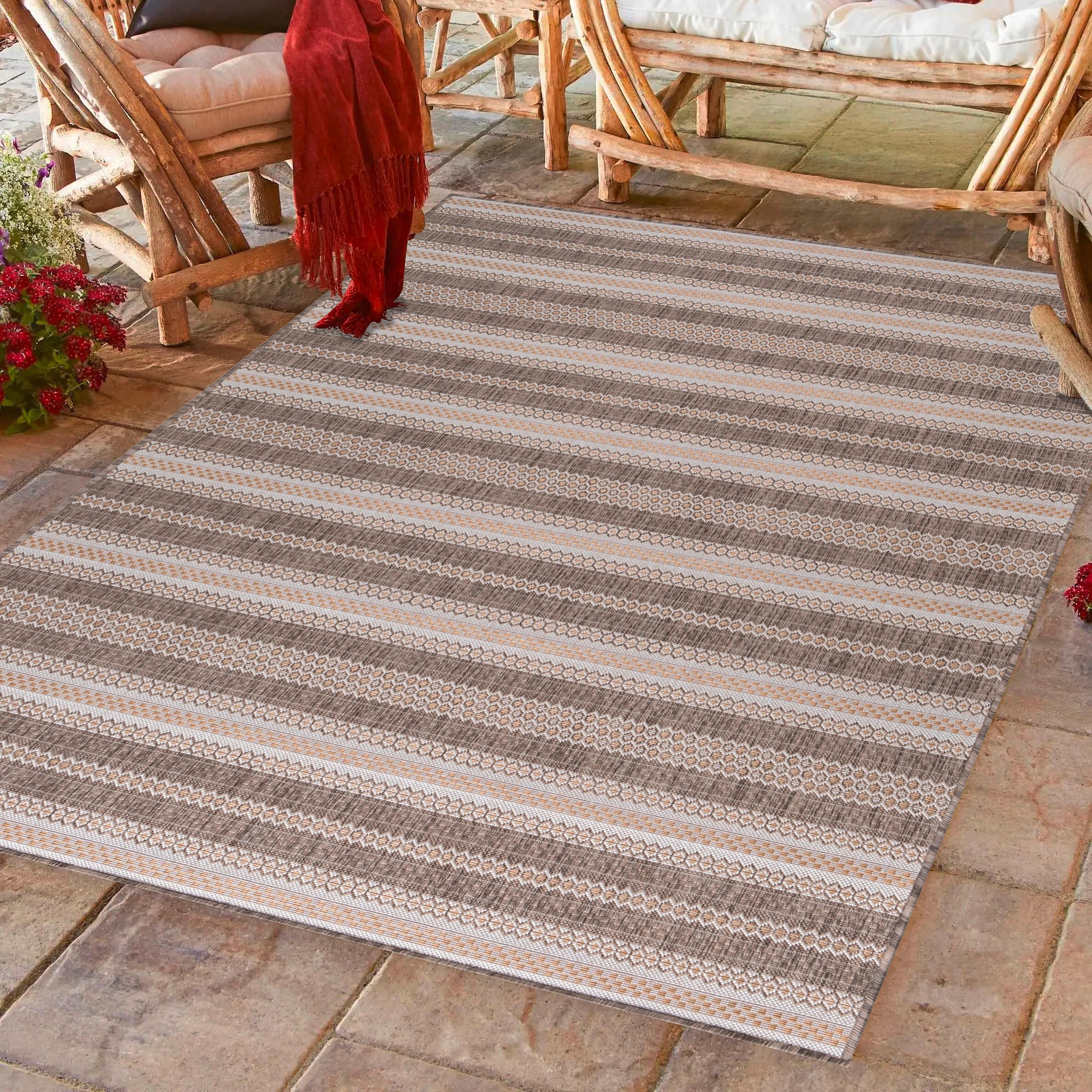 OUTDOORTEPPICH 160/230 cm Sunny Beige  - Beige, Design, Textil (160/230cm) - Novel