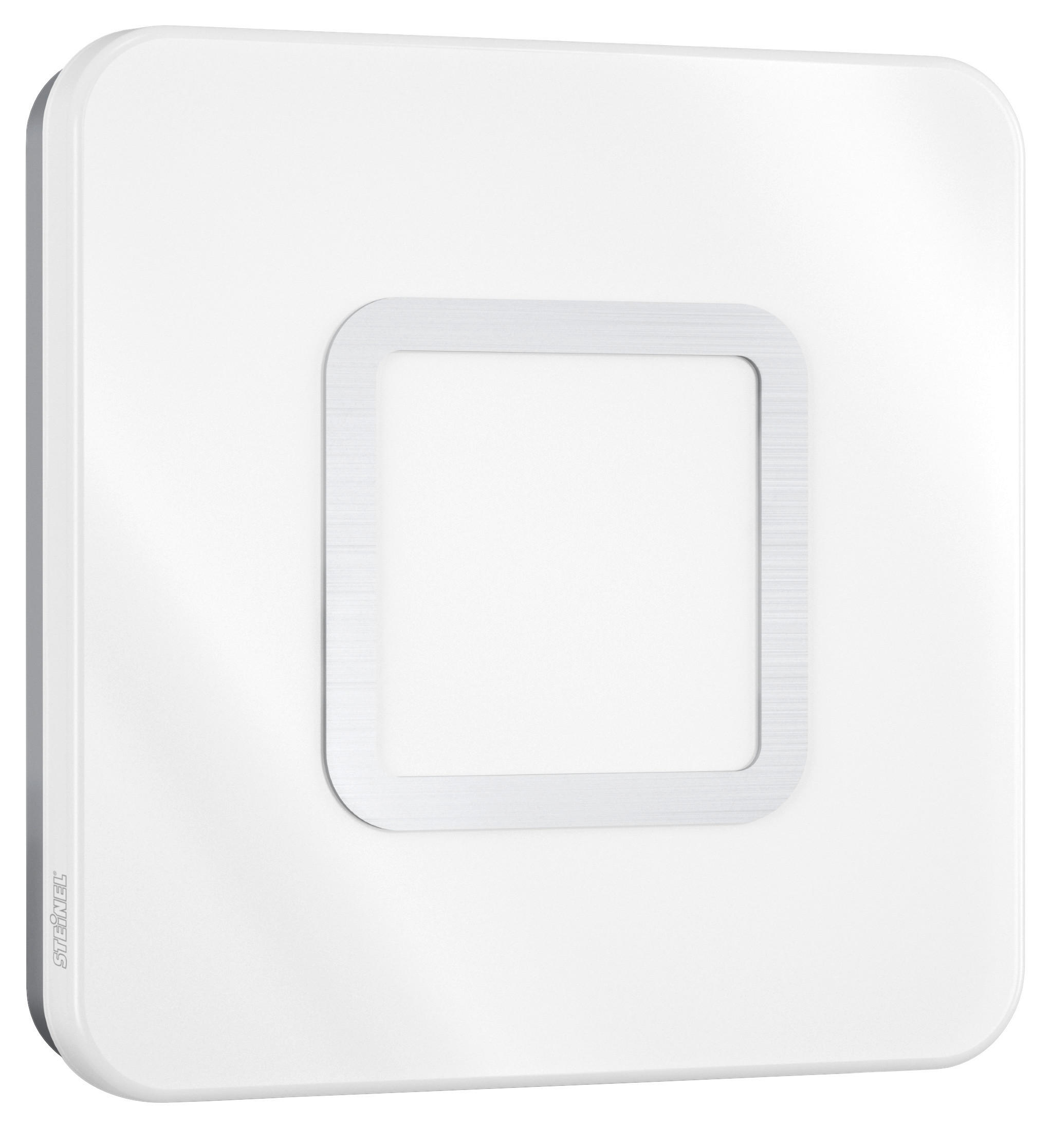 LED-WANDLEUCHTE 5,3/20/20 cm   - Edelstahlfarben, Design, Kunststoff (5,3/20/20cm) - Steinel