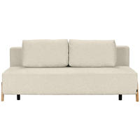 SCHLAFSOFA in Textil Creme  - Creme/Naturfarben, Design, Holz/Textil (211/88/102cm) - Niels Andersson